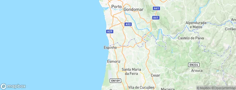 Guetim, Portugal Map