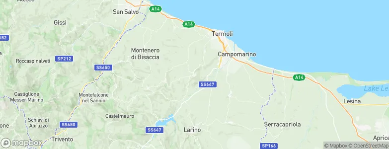 Guglionesi, Italy Map