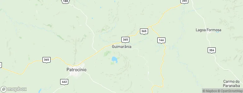 Guimarânia, Brazil Map