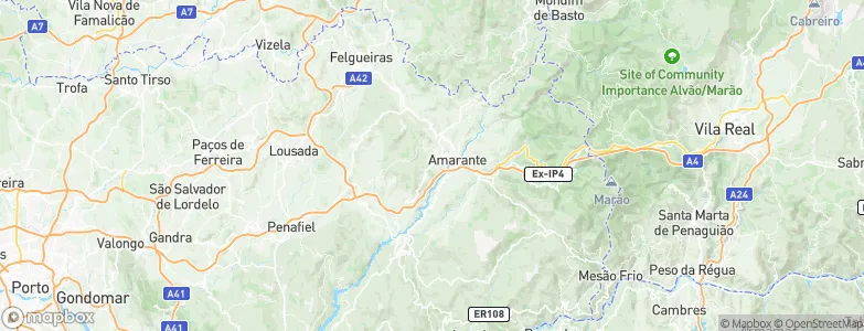 Guimarei, Portugal Map