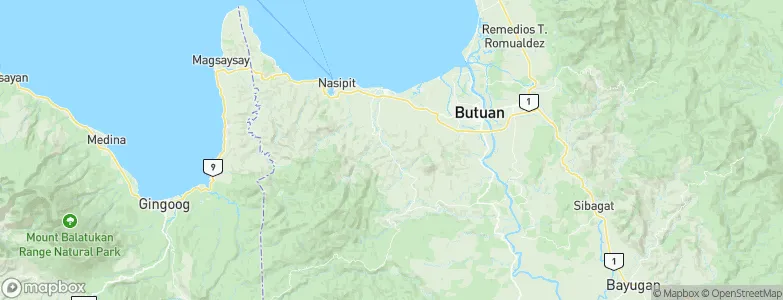 Guinabsan, Philippines Map