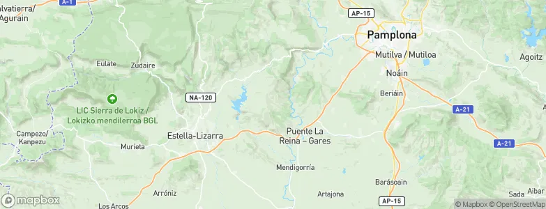 Guirguillano, Spain Map