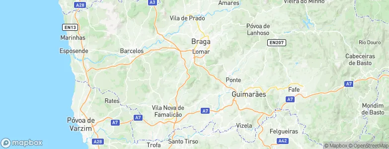 Guisande, Portugal Map