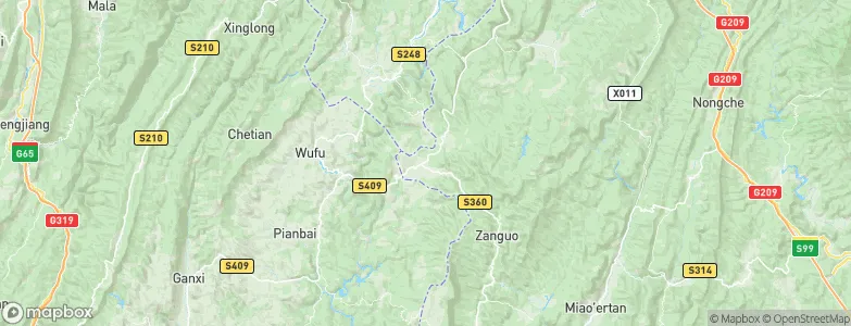 Guitangba, China Map