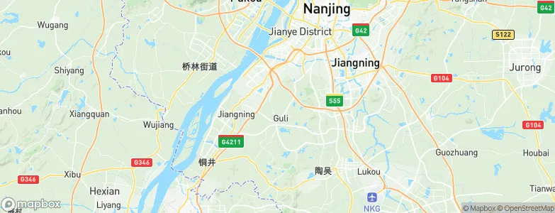 Guli, China Map