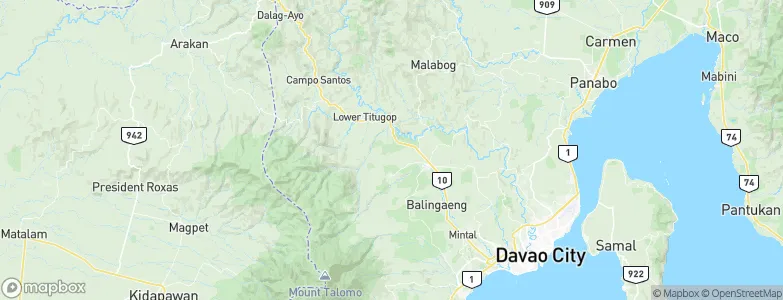 Gumalang, Philippines Map