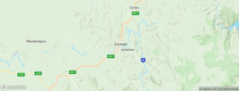 Gundagai, Australia Map