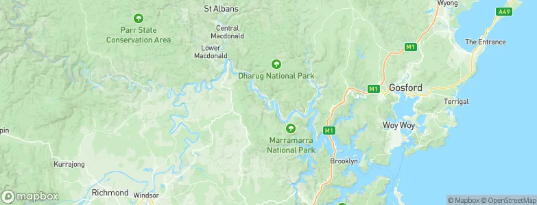 Gunderman, Australia Map