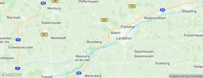 Gündlkofen, Germany Map