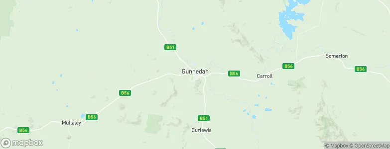 Gunnedah, Australia Map