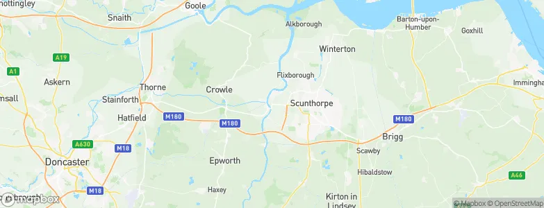 Gunness, United Kingdom Map