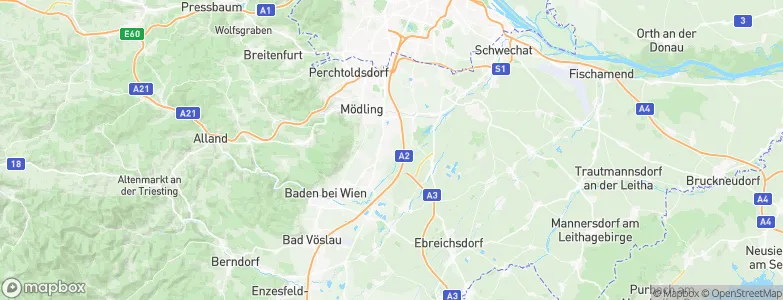 Guntramsdorf, Austria Map