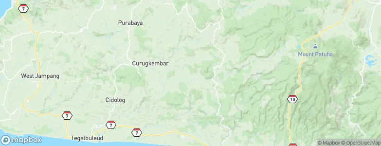 Gunungwaru Satu, Indonesia Map