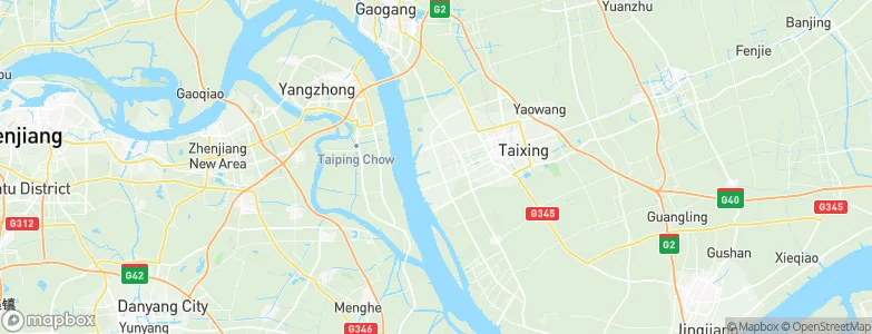 Guochuan, China Map