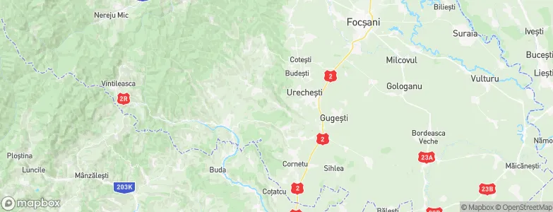 Gura Caliţei, Romania Map