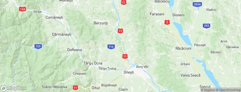 Gura Văii, Romania Map