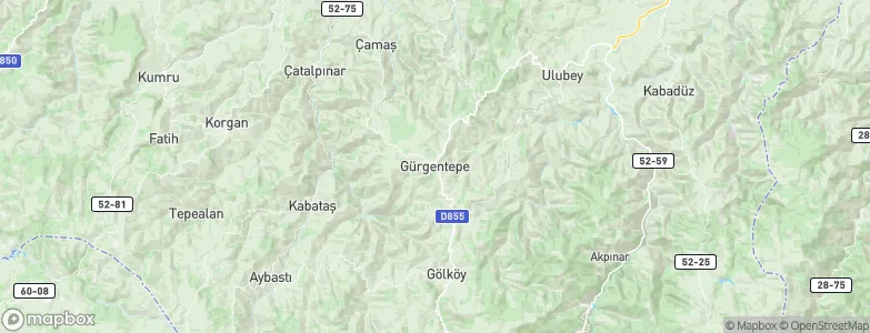 Gürgentepe, Turkey Map