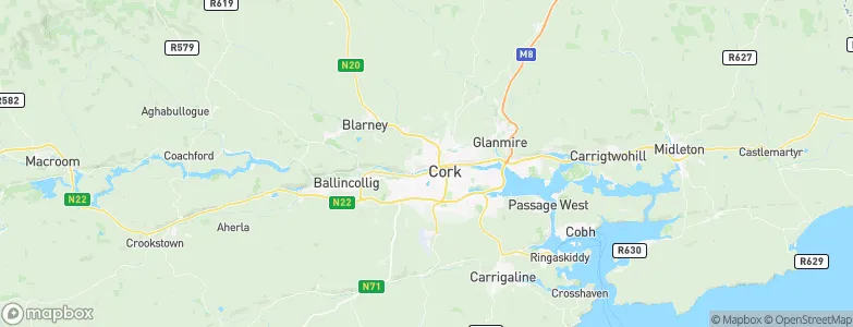 Gurranebraher, Ireland Map