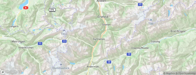 Gurtnellen, Switzerland Map