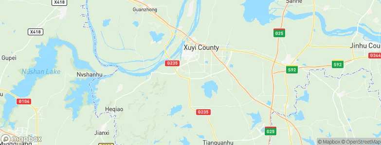 Gusang, China Map