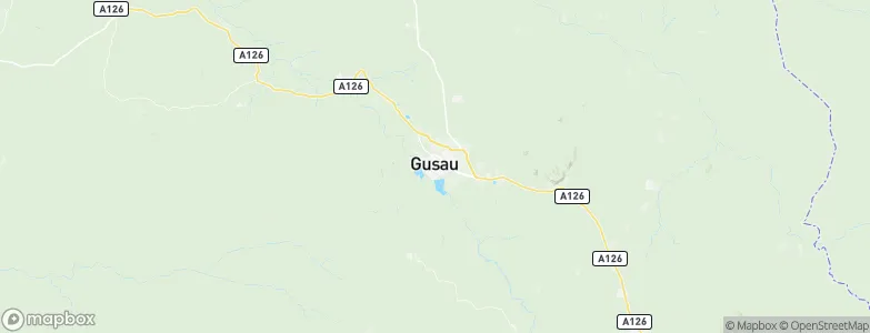 Gusau, Nigeria Map