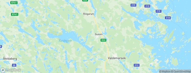 Gusum, Sweden Map