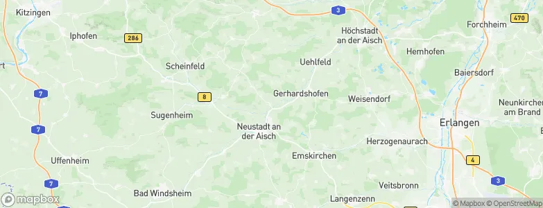Gutenstetten, Germany Map