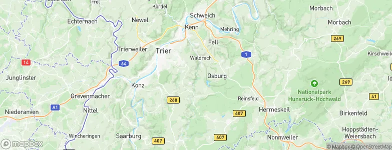 Gutweiler, Germany Map