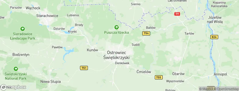 Gutwin, Poland Map