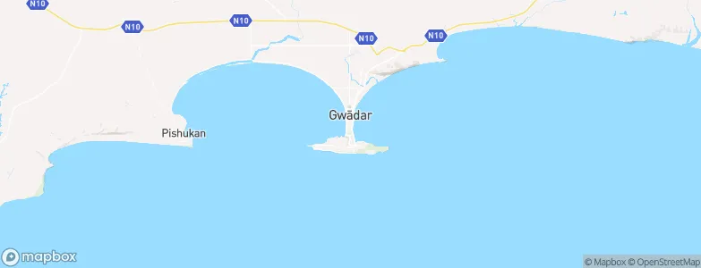 Gwadar, Pakistan Map