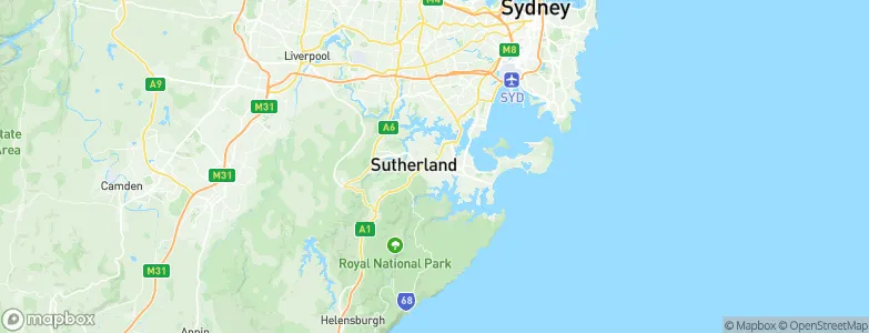 Gymea, Australia Map