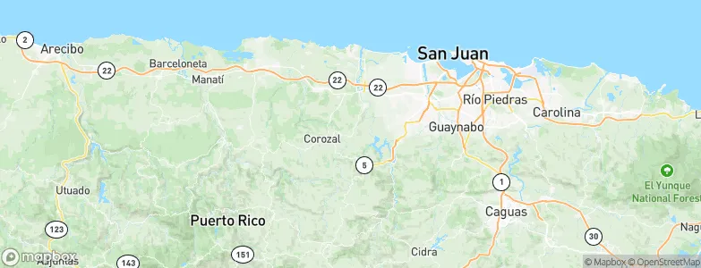 H. Rivera Colon, Puerto Rico Map