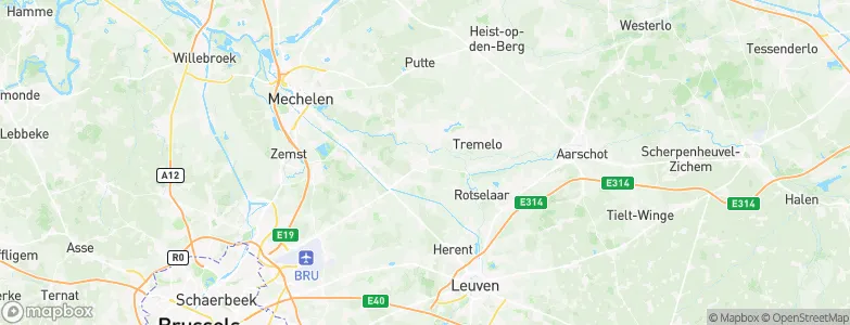 Haacht, Belgium Map