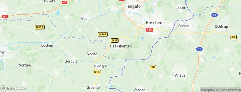 Haaksbergen, Netherlands Map