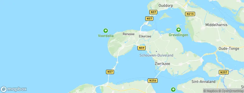 Haamstede, Netherlands Map