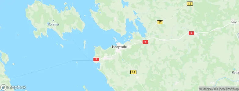 Haapsalu, Estonia Map