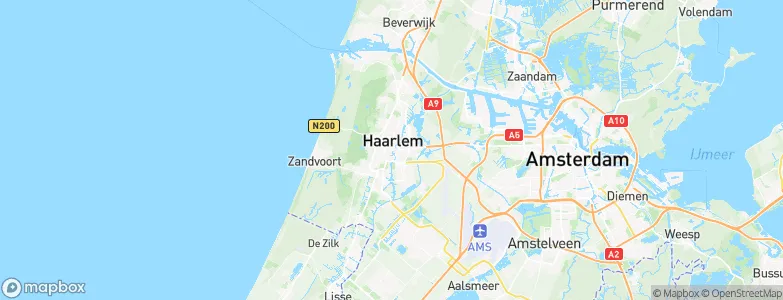 Haarlem, Netherlands Map