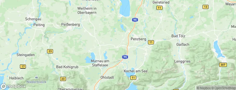 Habach, Germany Map