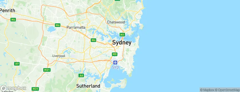 Haberfield, Australia Map