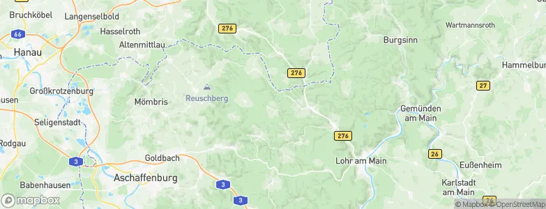 Habichsthal, Germany Map