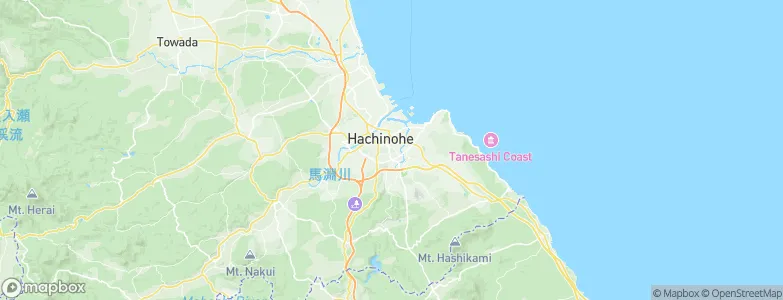 Hachinohe, Japan Map