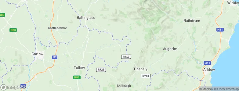 Hacketstown, Ireland Map