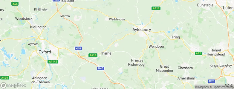 Haddenham, United Kingdom Map