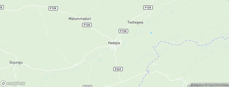 Hadejia, Nigeria Map