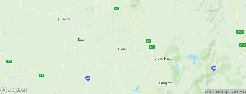 Haden, Australia Map