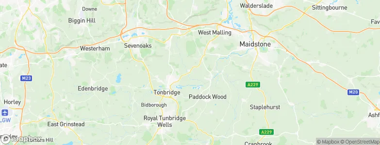 Hadlow, United Kingdom Map