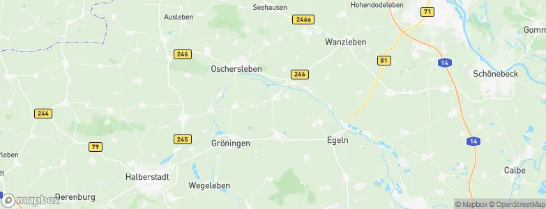 Hadmersleben, Germany Map