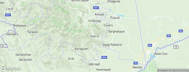 Hadrut, Azerbaijan Map