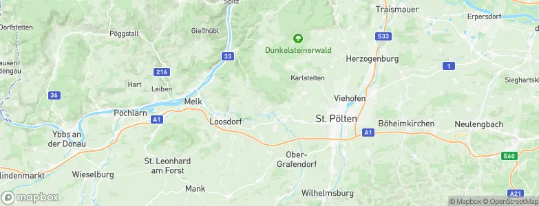 Hafnerbach, Austria Map