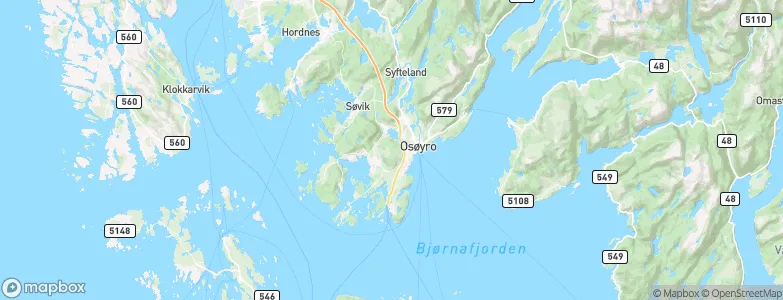 Hagavik, Norway Map